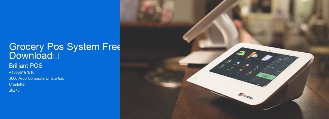 Grocery Pos System Free Download	